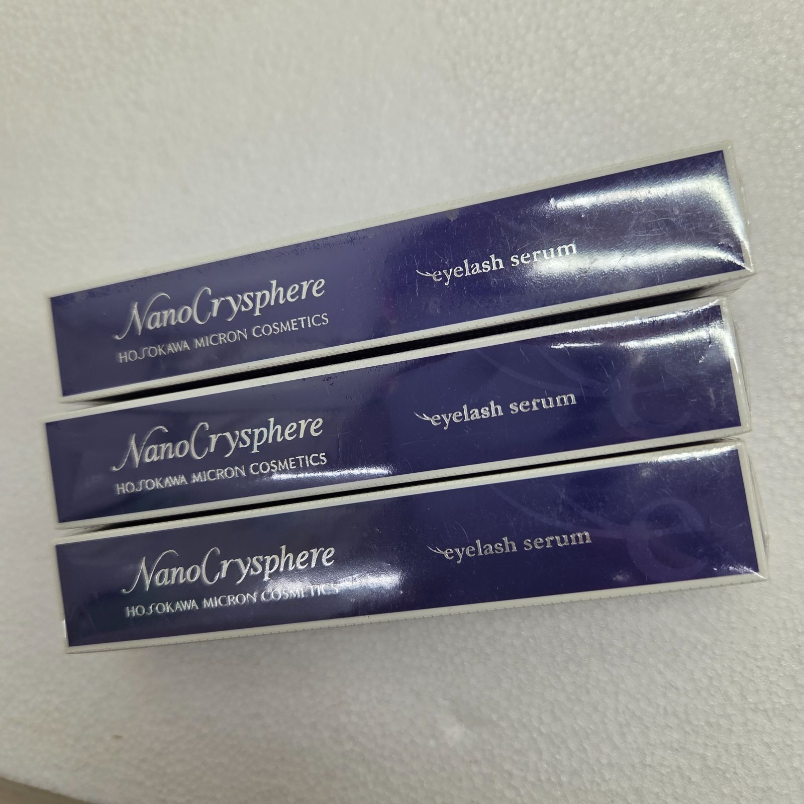 10 S99634  ナノクリスフェア アイラッシュセラム まつ毛美容液 6g 3点セット 美容 化粧 未使用