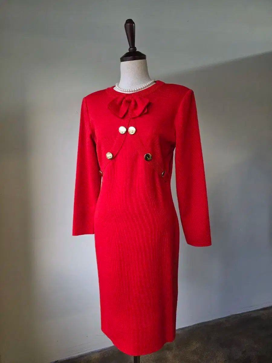 YVES SAINT LAURENT イヴ サンローラン ウール100 ニット ONE PIECE