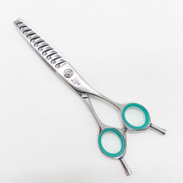 三和技研SANWA SGK MCS-T11 メガネ シザー セニング 美容ハサミ すきばさみ 美容師 理容師 約40 右利き 6インチ sc2652