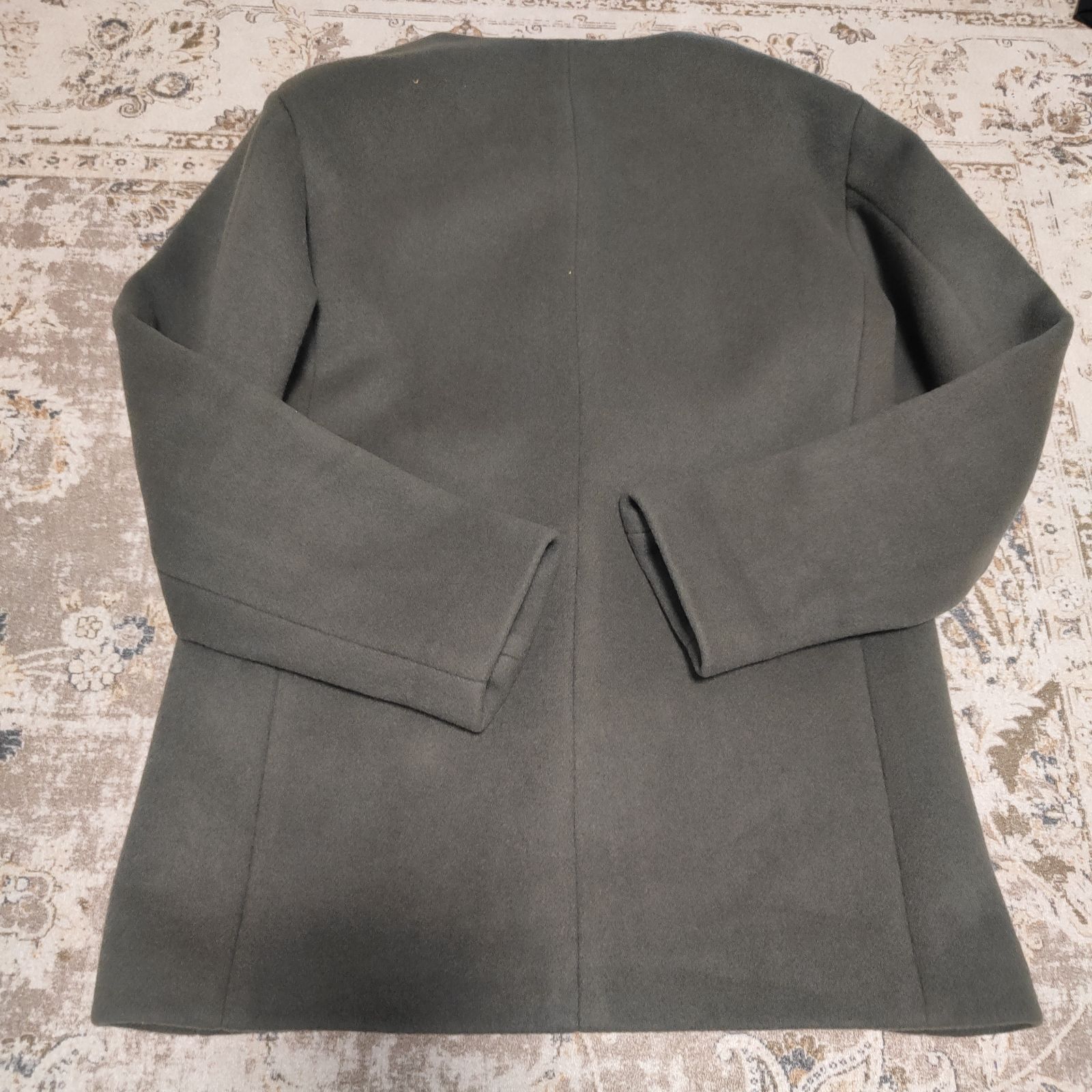 Whim Gazette ウィムガゼット メリンプ ショートコート ノーカラー Whim Gazette ウィムガゼット メリンプ ショートコート ノーカラー