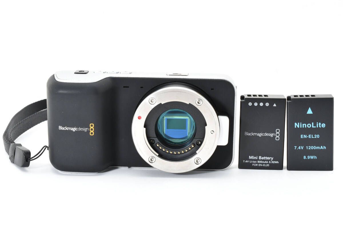 ブラックマジックデザイン Pocket Cinema Camera BMPCC 初代 マイクロフォーサーズマウント 3.5インチ ミラーレス 1832A31