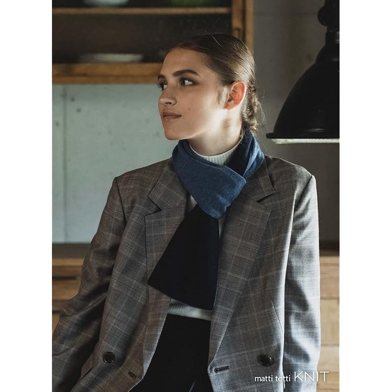 ミニマフラー ネイビー