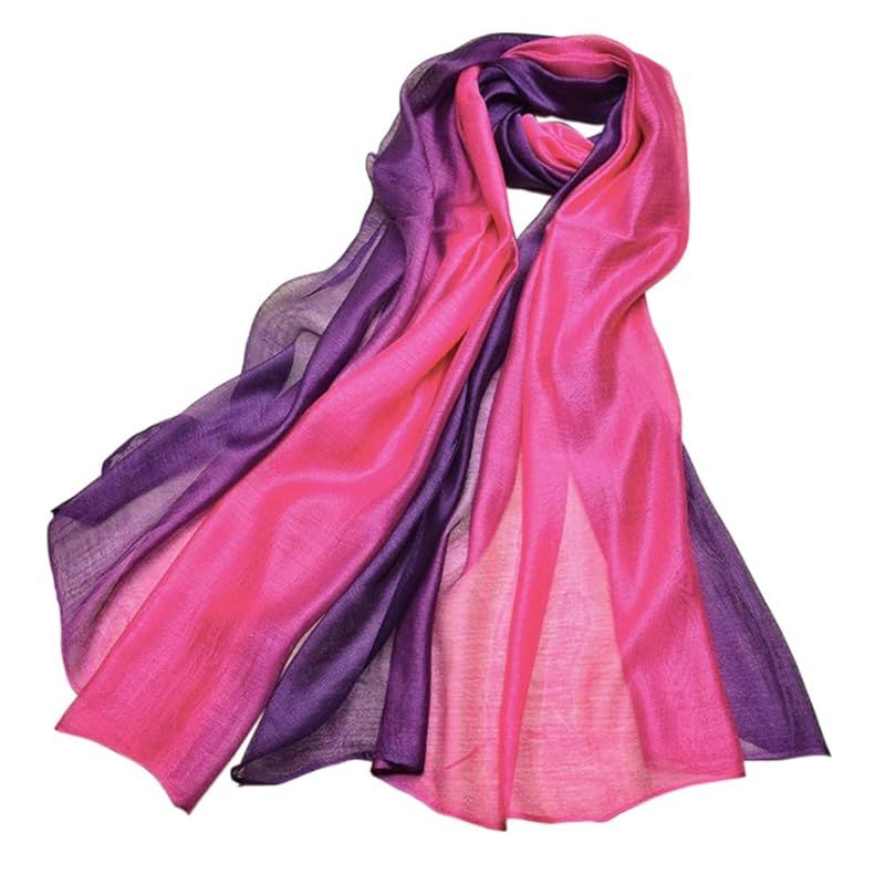 ☆彡(MAYUDAMAシルク) シルク スカーフ ストール 春・夏 ショール