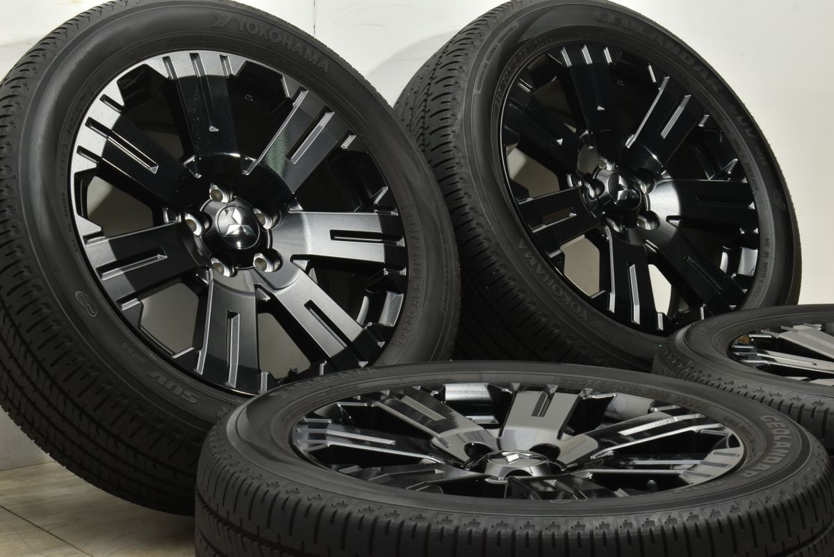 ミツビシ デリカ D 5 シャモニー 18 in 7 J 38 PCD 114 3 ヨコハマ ジオランダーSUV G 055 225 55 R アウトランダー