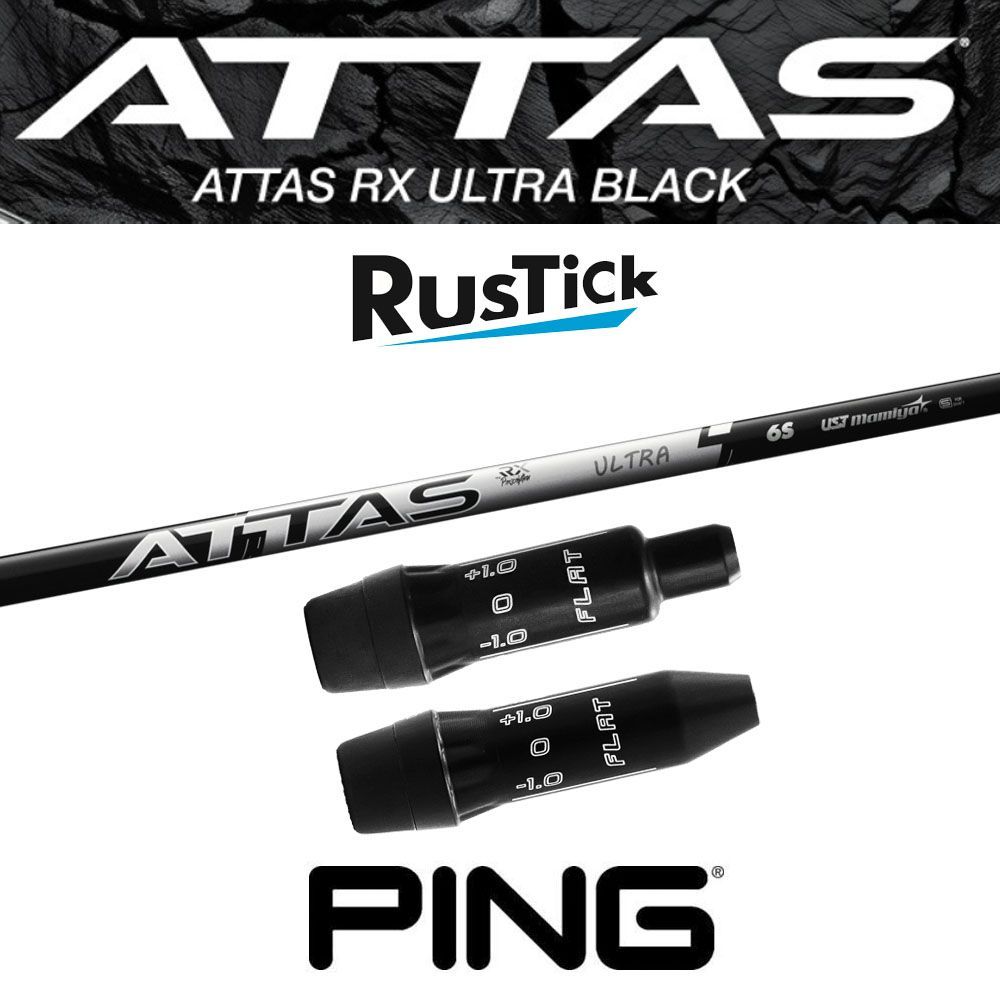 ピン PING スリーブ付き USTマミヤ アッタス ウルトラブラック ATTAS ULTRA BLACK