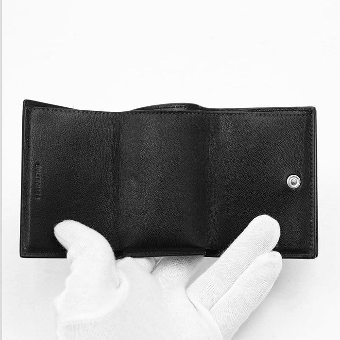 レザー 三つ折り財布