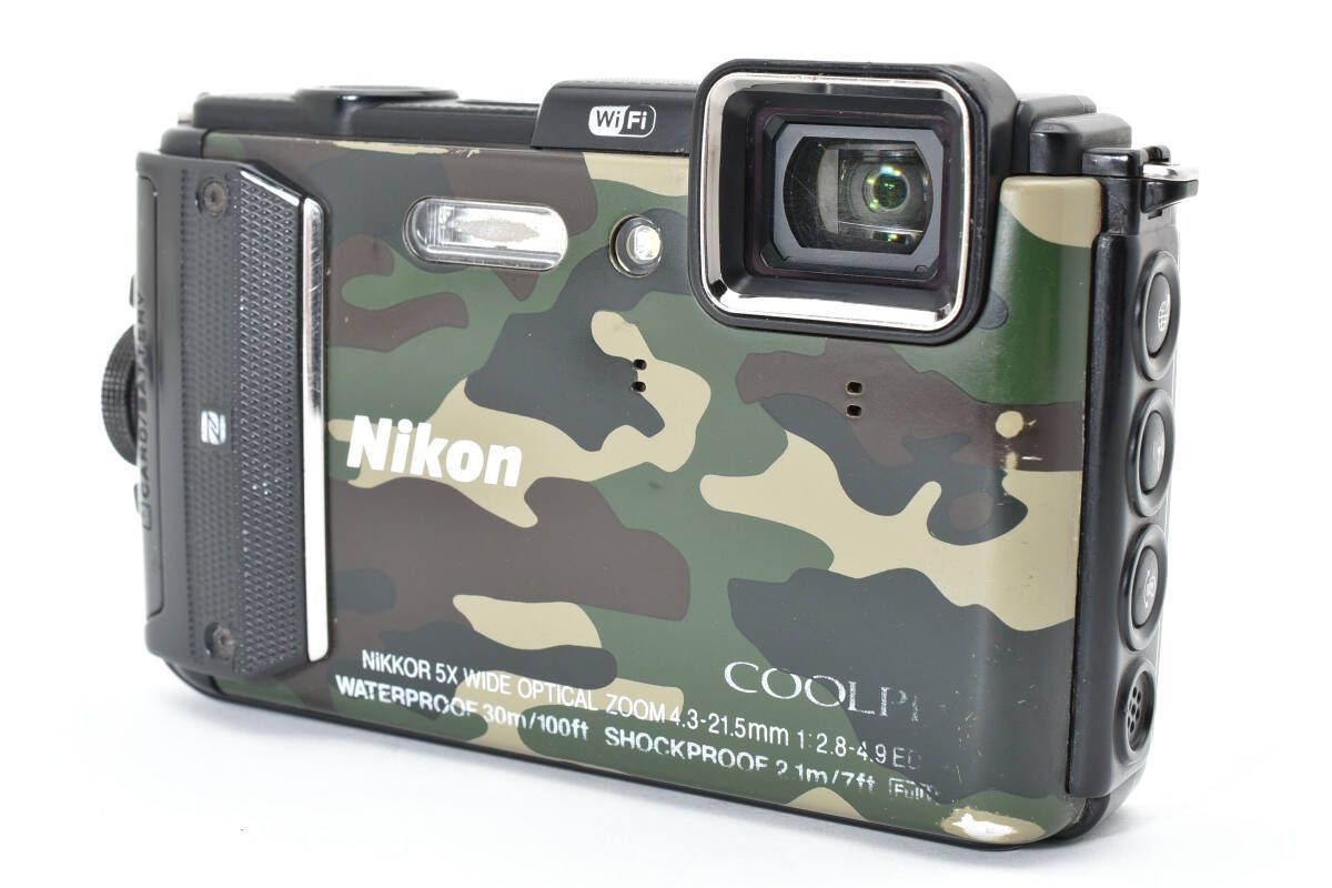 ニコン Nikon COOLPIX AW130 カモフラージュ コンパクトデジタルカメラ W0916 AW2230