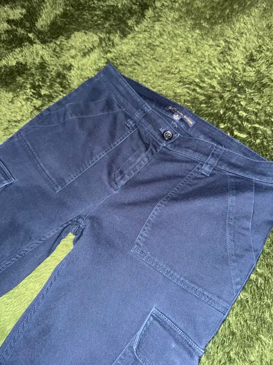 4 ブルックス ブラザーズ ジャパン 別注 コットン カーゴ パンツ ネイビー