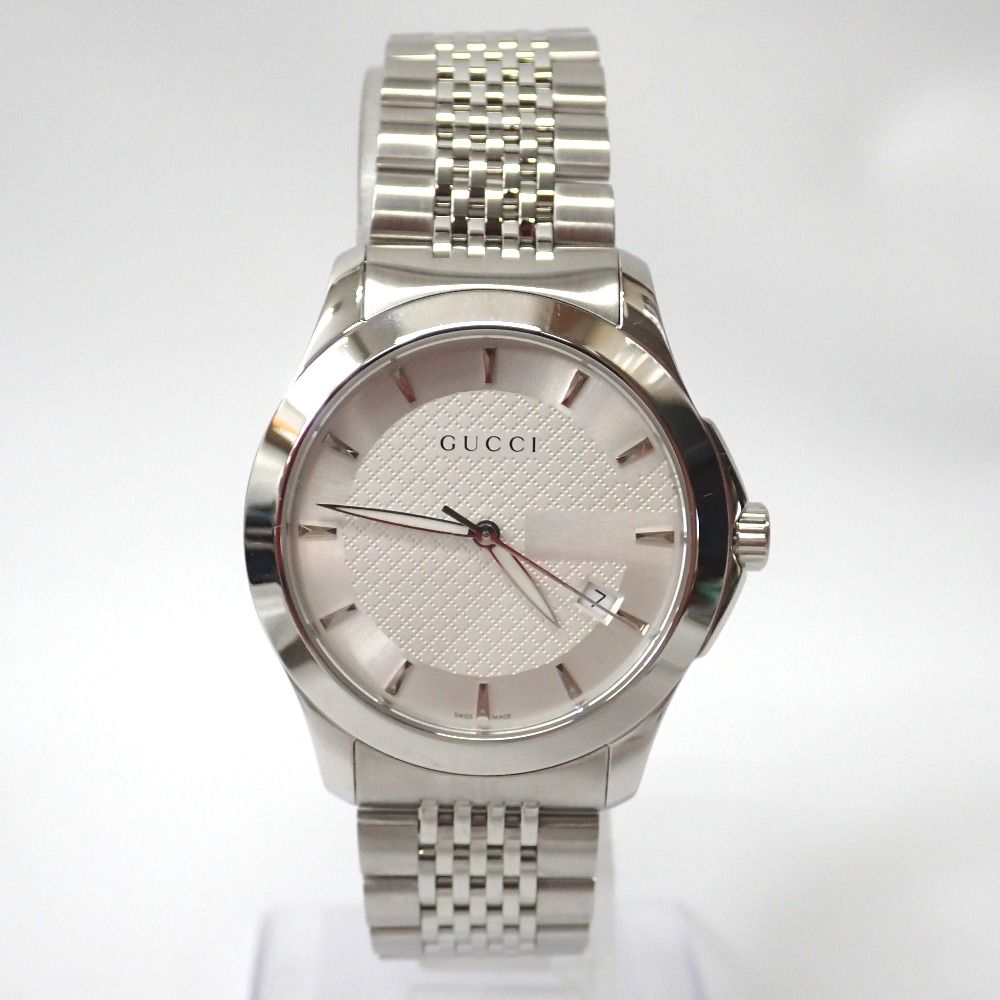 シルバー文字盤 メンズ