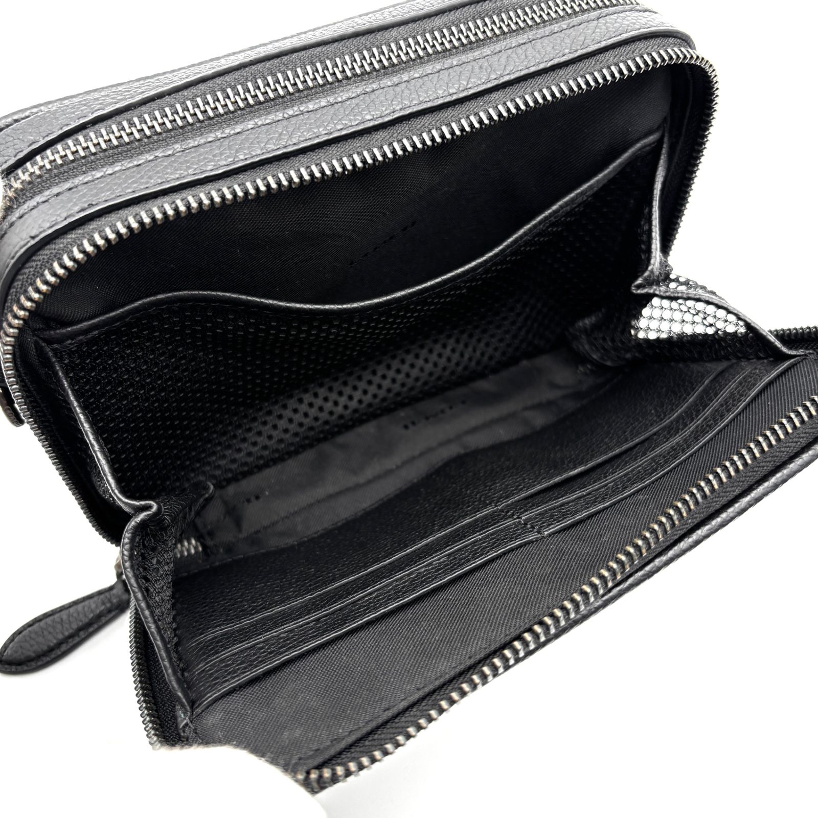 ポーチ ペプルレザー