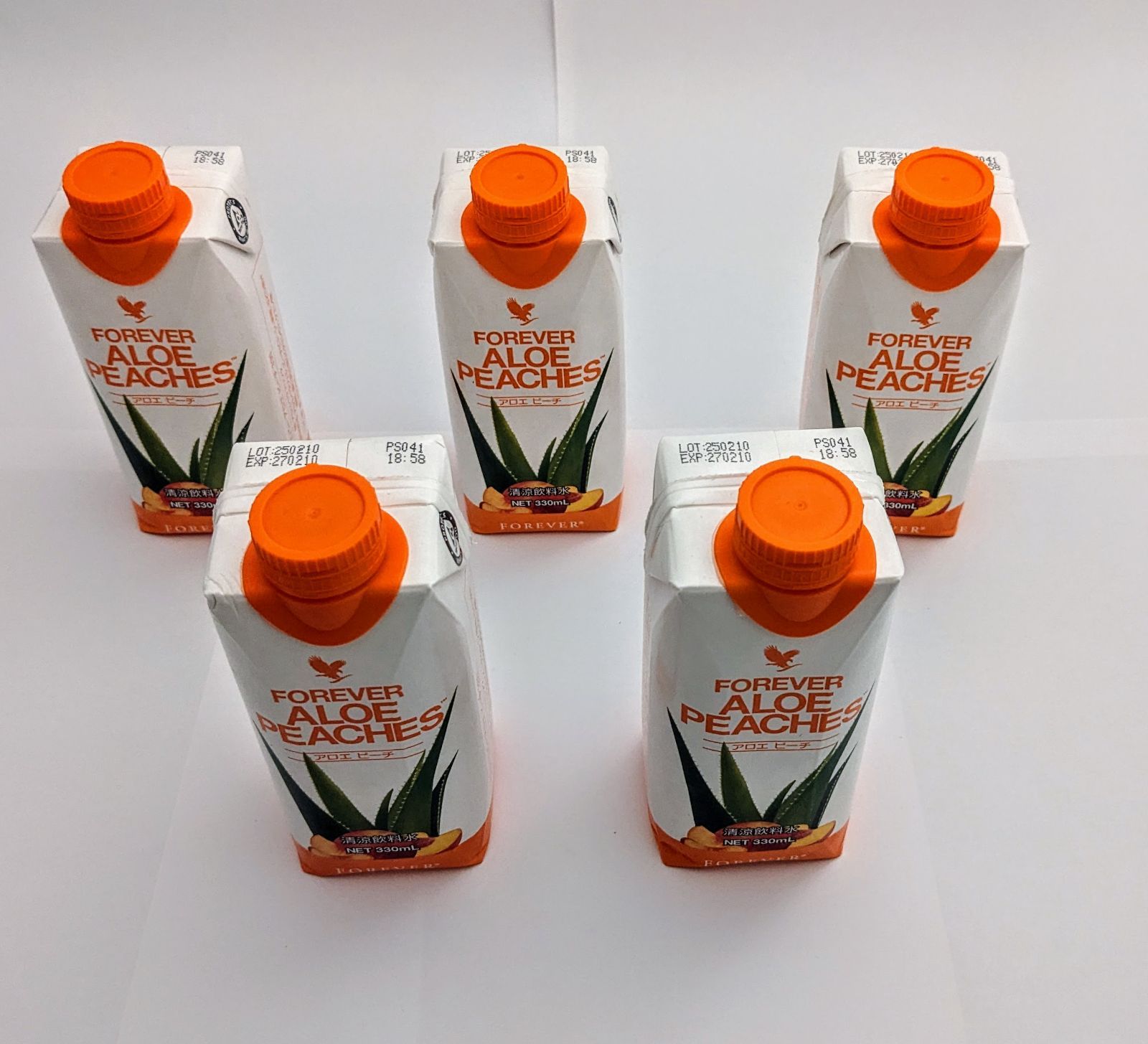 フォーエバー アロエピーチ 330ml 18本入り
