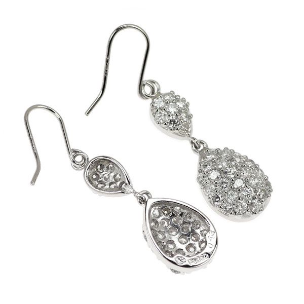 Pt 850 ダイヤモンド ピアス 0.86 ct