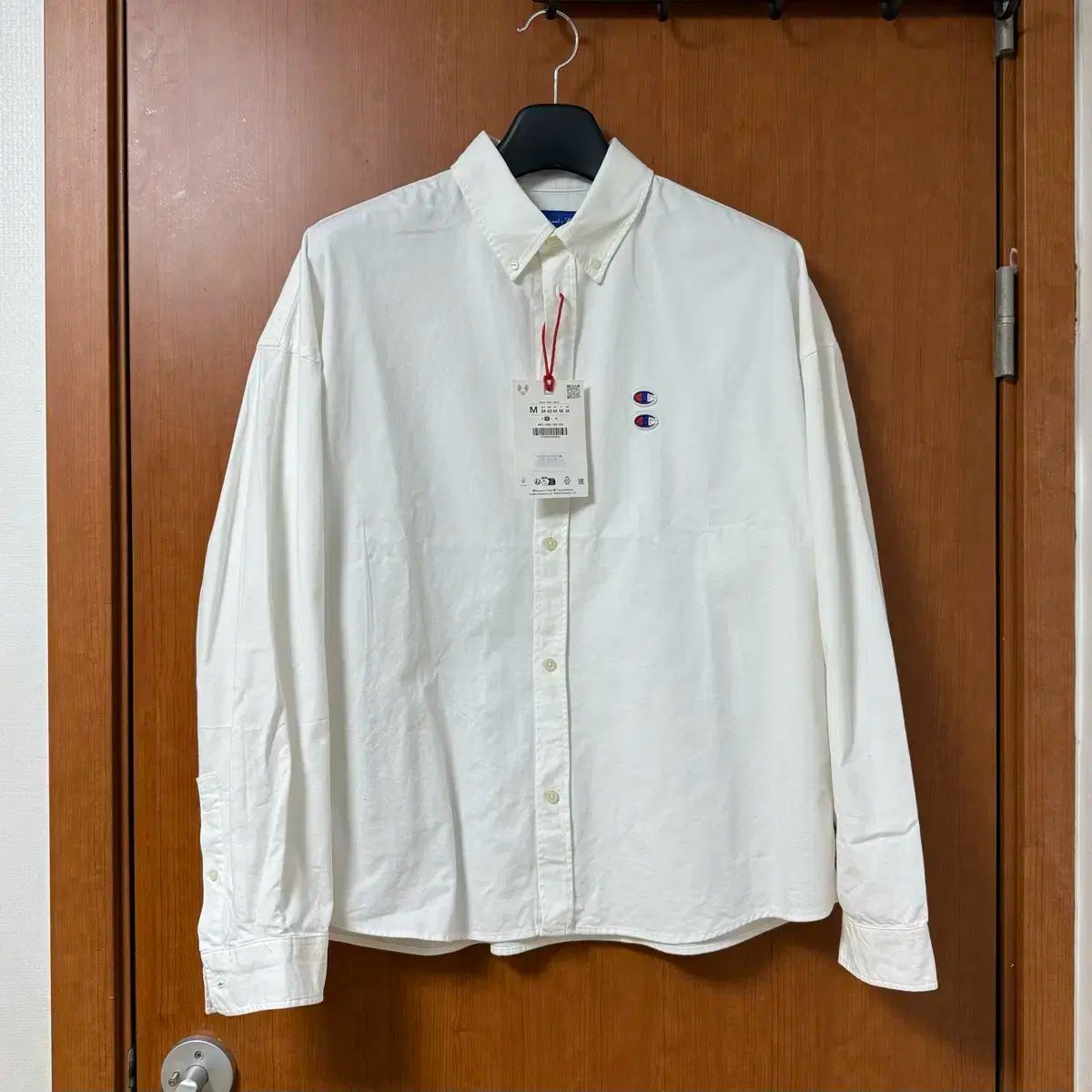 ザラ X チャンピオン オックスフォード シャツ M