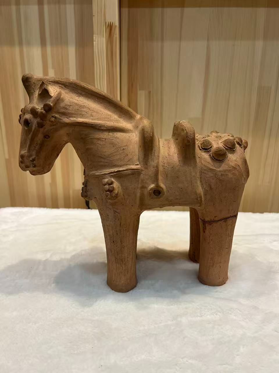 焼き物 陶磁器 馬の置物 和風インテリア