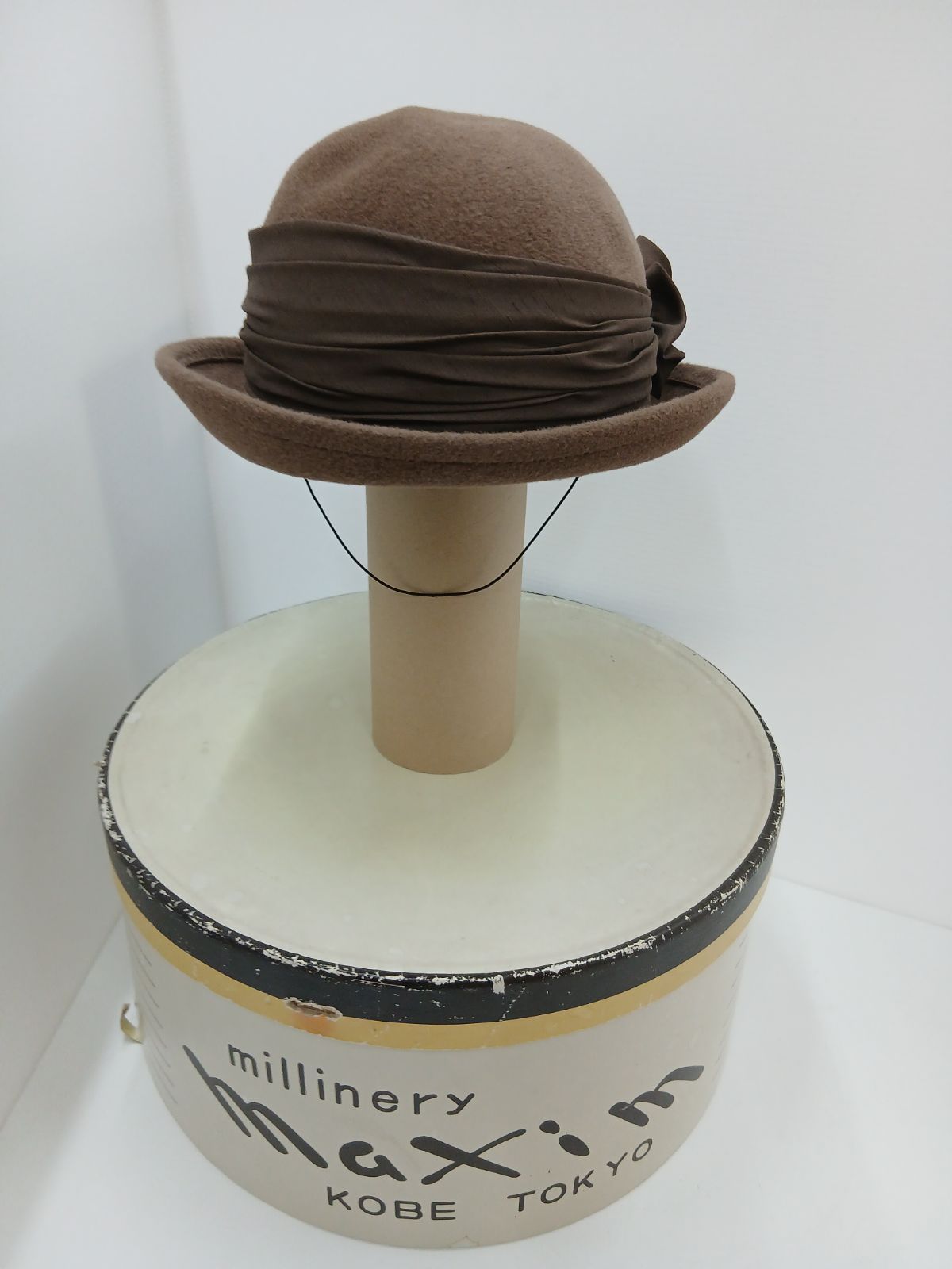 マキシン　美品　ベレー MAXIM Maxim マキシン 帽子 ベレー帽 ハット ベルベット - メルカリ