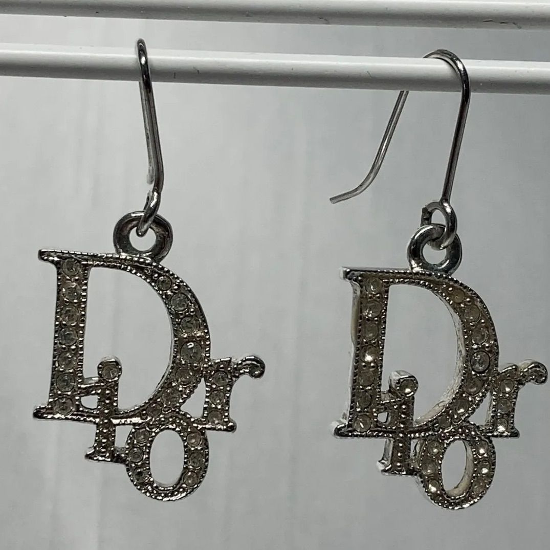 Christian Dior クリスチャンディオール ピアス フック型