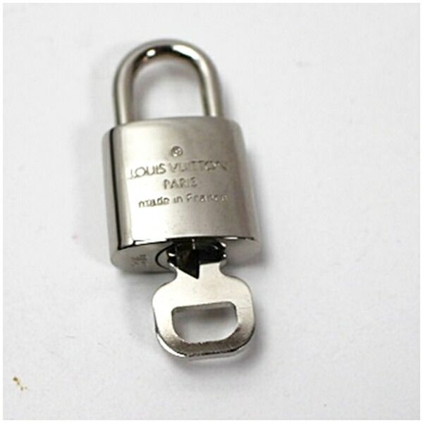 ルイヴィトン カデナ 鍵 パドロック NO.316 シルバーカラー 中古