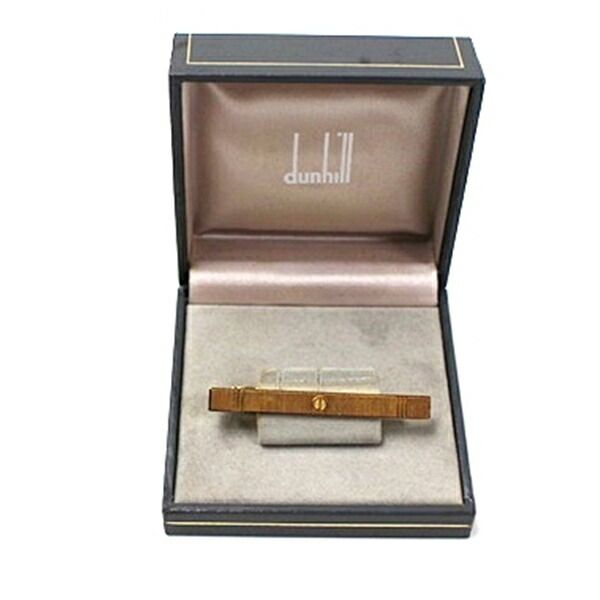 ダンヒル ネクタイピン ゴールドカラー 中古 Aランク dunhill メンズ