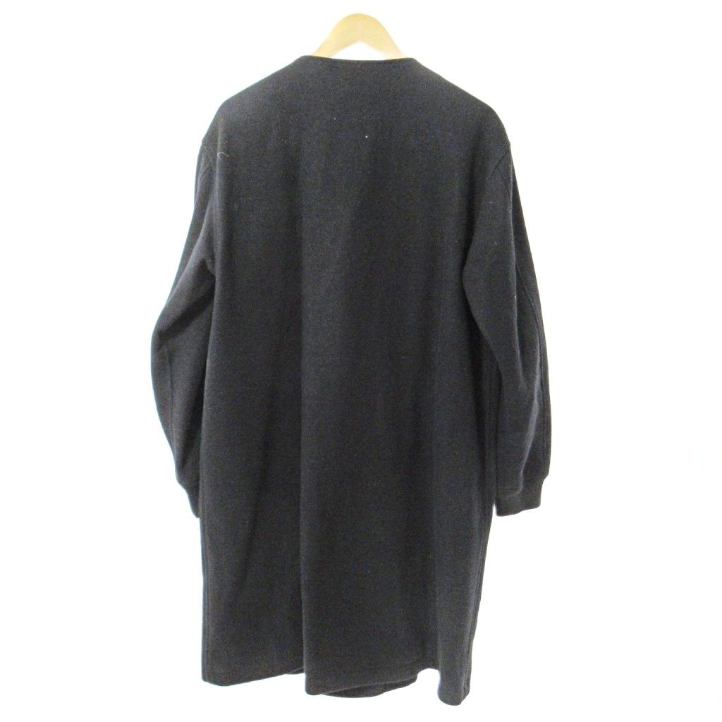 ミスターハリウッド N.HOOLYWOOD 91606 ウール フーデッド ノーカラー