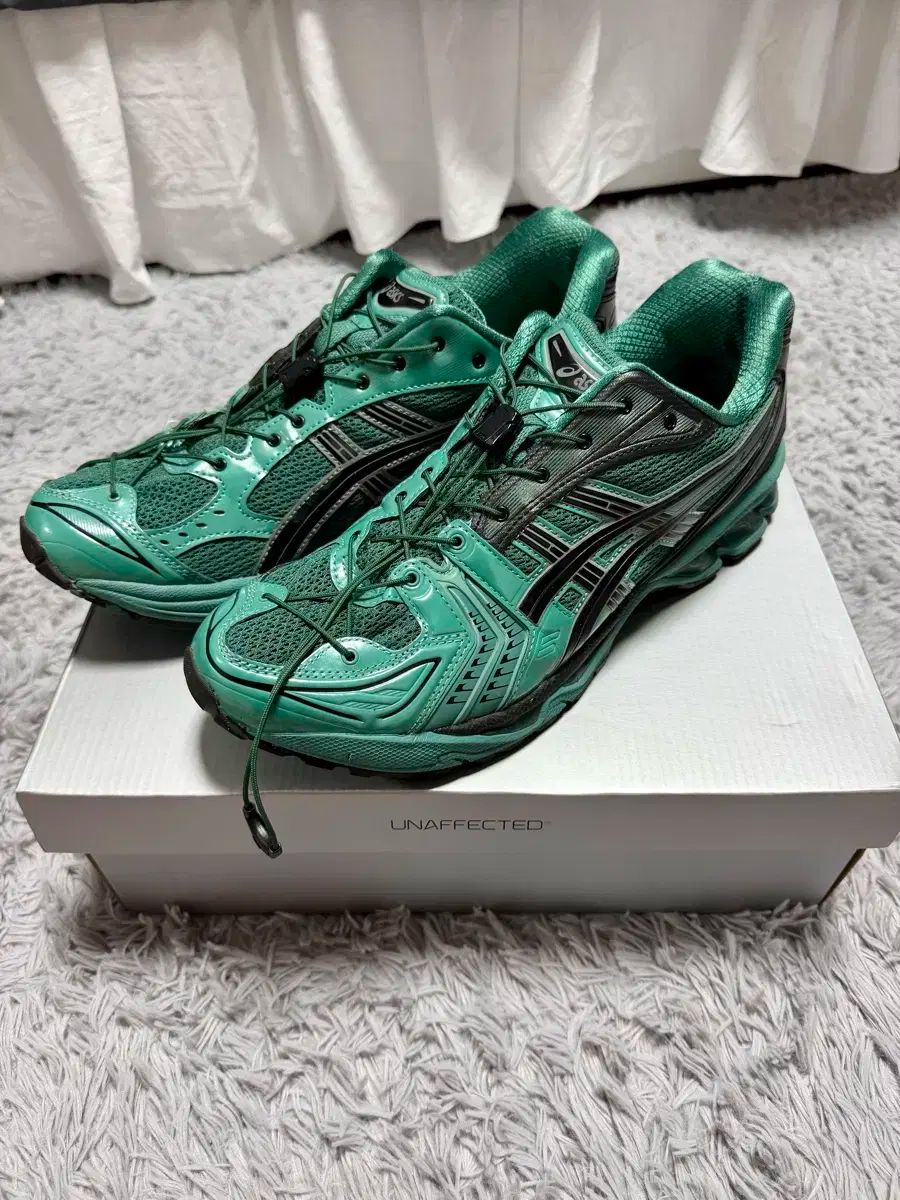 290 アシックス X UNAFFECTED ゲル-ゲル カヤノ 14 ウラノス グリーン