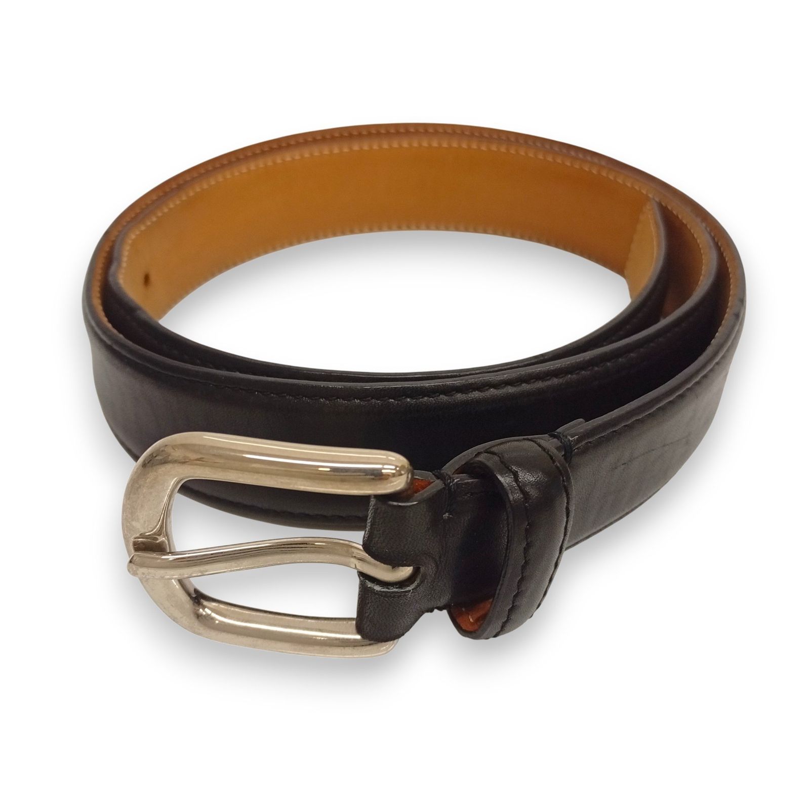 Giuliano Fujiwara ジュリアーノフジワラ ベルト ブラック レザー サイズM表記 JA-2