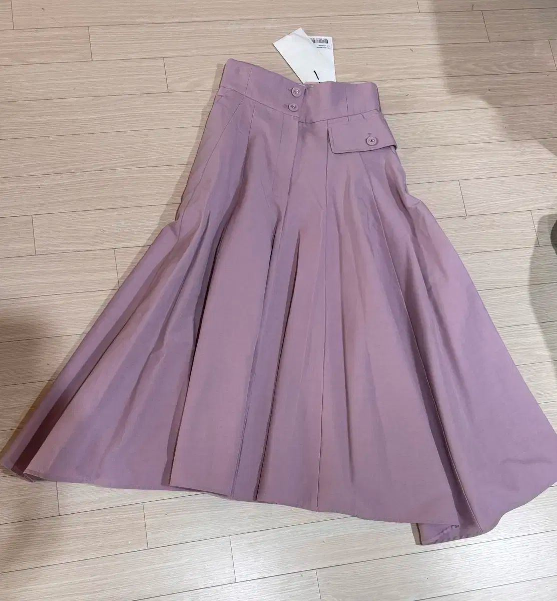 44 마른55 텍ㅇ オブジェ 定価55万 ハイウエスト ロングスカート