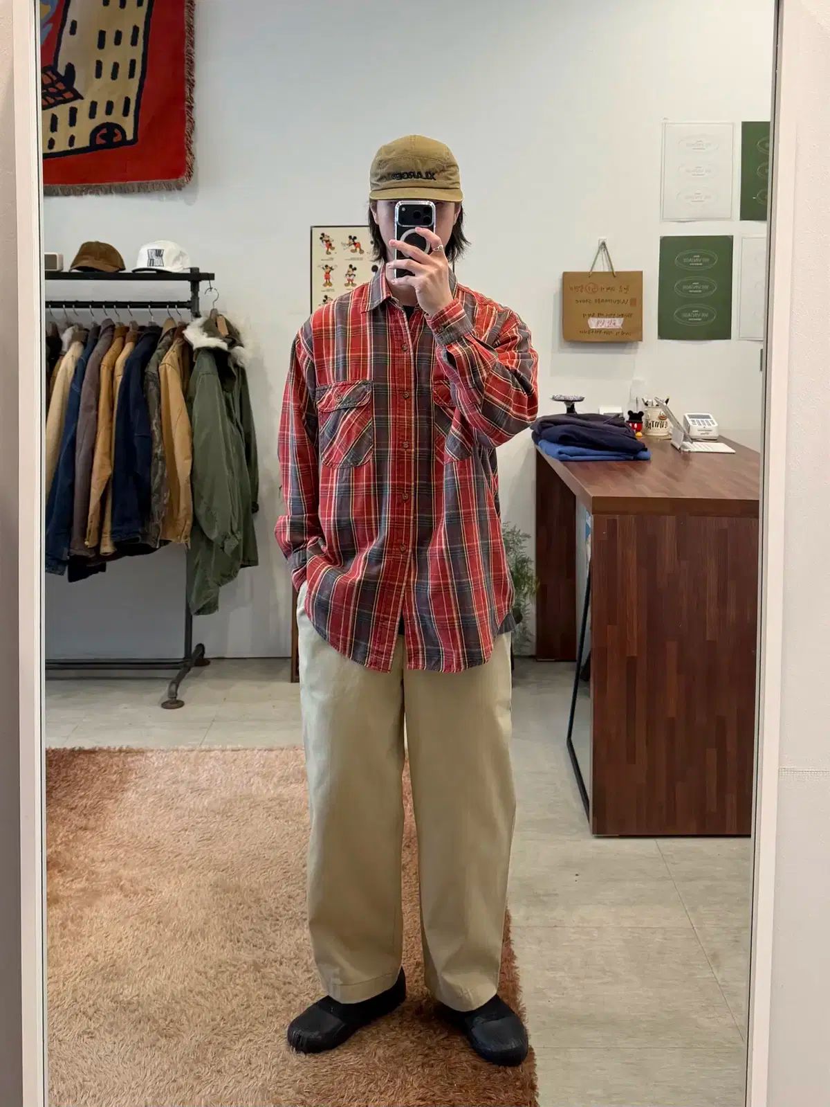 BIG JOHN ビッグジョン ツータック チノ パンツ 32inch Japan