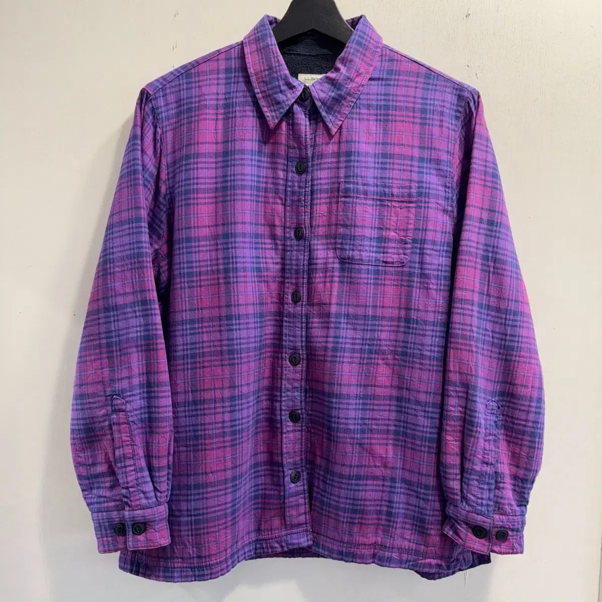 L.L.Bean フリース チェック シャツ ジャケット