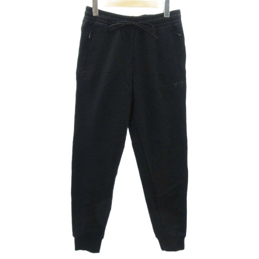 ヨウジヤマモト アディダス YOHJI YAMAMOTO adidas Y-3 CLASSIC TERRY CUFFED PANTS スウェットパンツ イージーパンツ 黒 ブラック M
