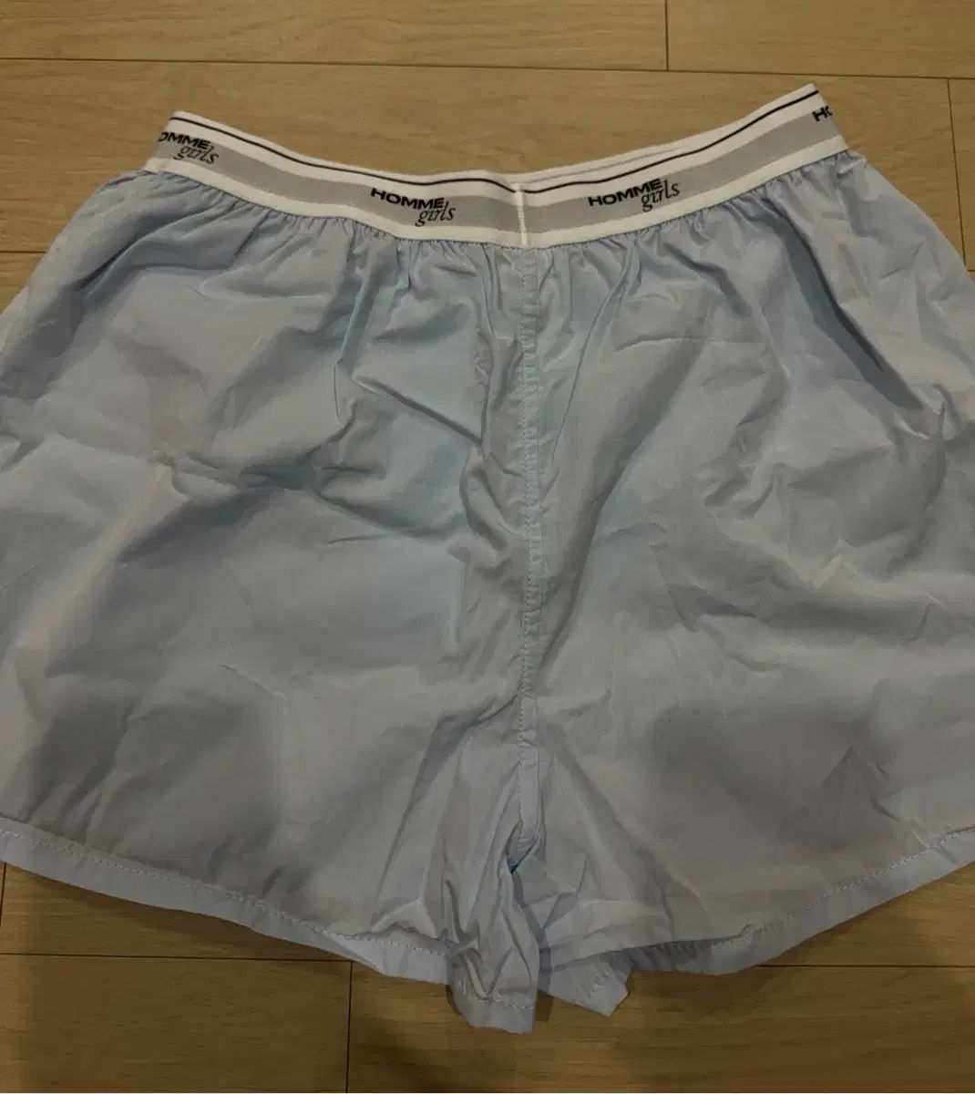 オムガールズ ロゴ ボクサー ショーツ S