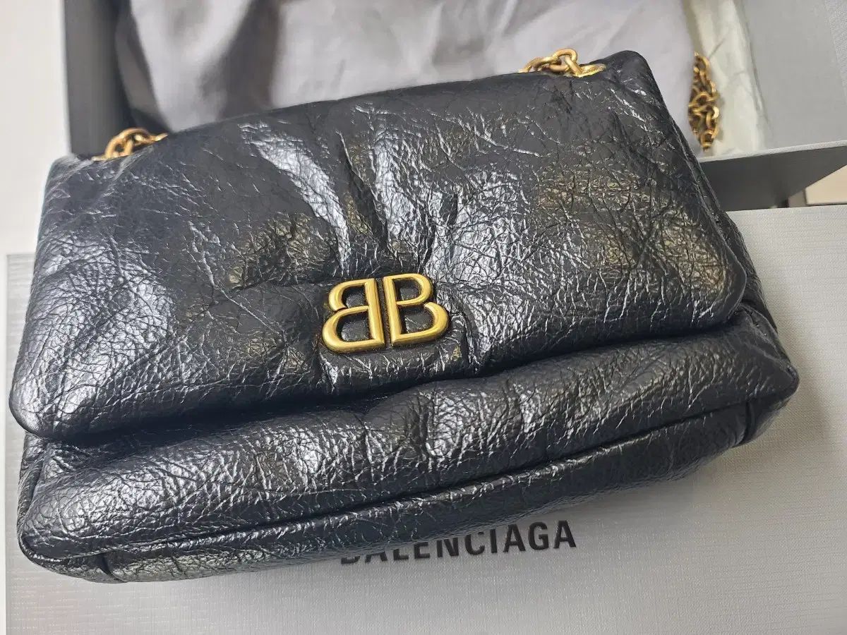 バレンシアガ モナコ チェーンバッグ ミニ ショルダー クロスバッグ