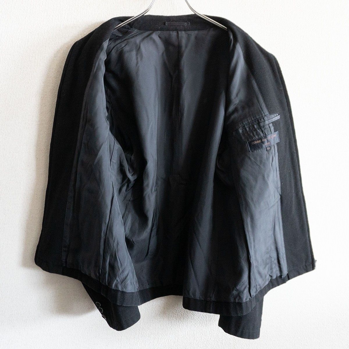 90s/アーカイブ】COMME des GARCONS HOMME【AD1999/ウール ジャケット