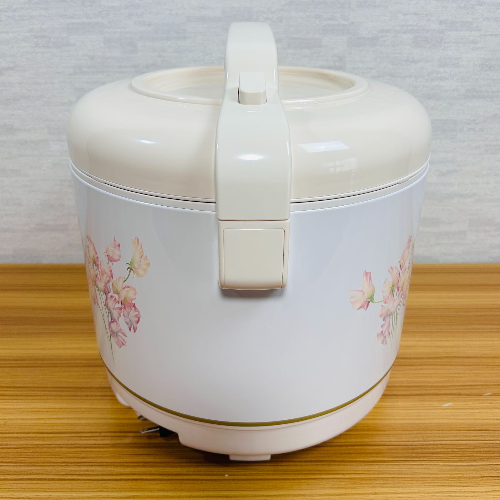  開梱 象印マホービン 電子ジャー 2 7 L 1 5升 スイートピー TYA C 27 FX 2016年製 その他 炊飯器 餅つき機