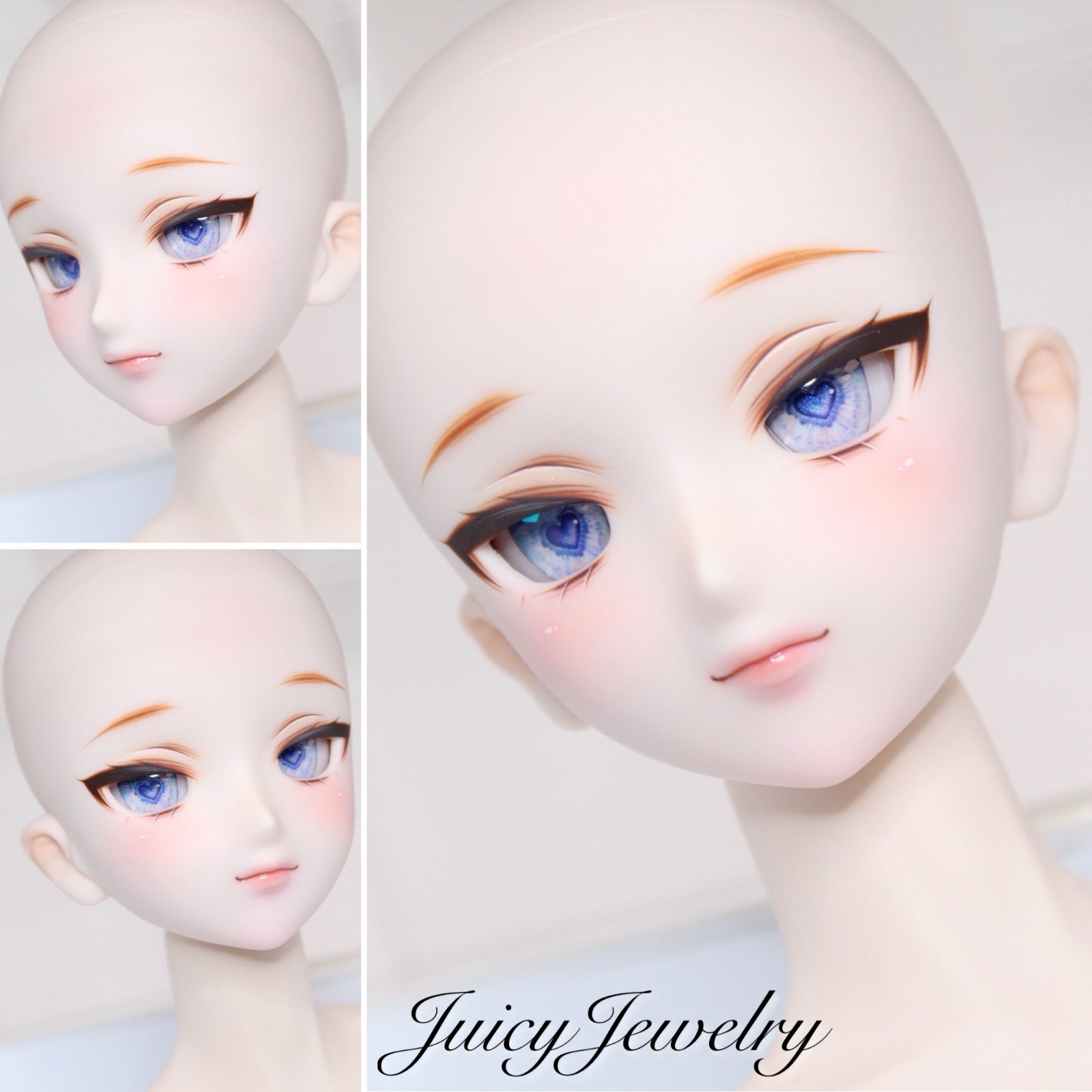 DDH-07 セミホワイト カスタムヘッド ボークス VOLKS DD MDD ドール