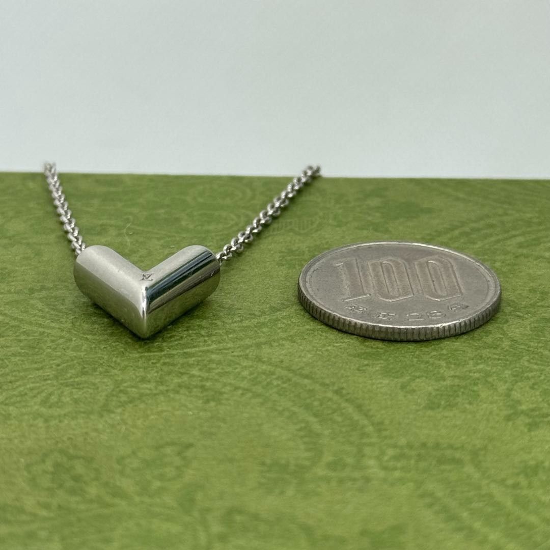 ルイヴィトン　ネックレス ルイヴィトン エセンシャルV シルバー 48cm ネックレス 072822 - メルカリ