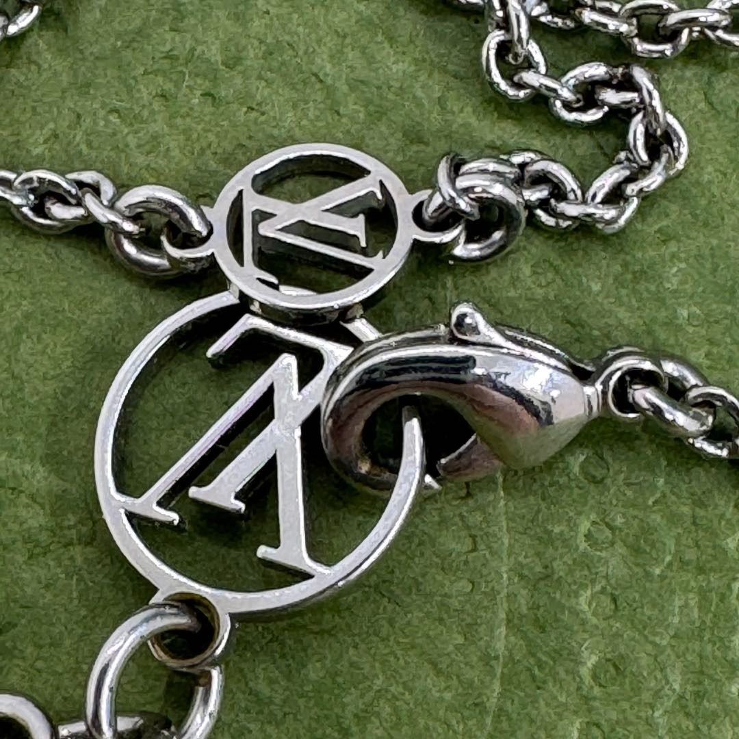 ルイヴィトン エセンシャルV シルバー 48cm ネックレス 072822 - メルカリ