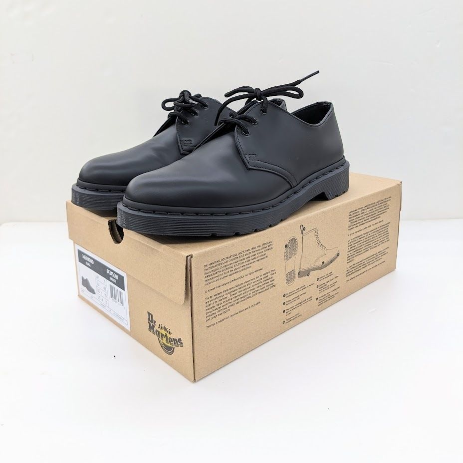 Dr.Martens 1461 MONO 14345001 ３ホール ローカット ドクターマーチン ブラックサイズ UK9 き