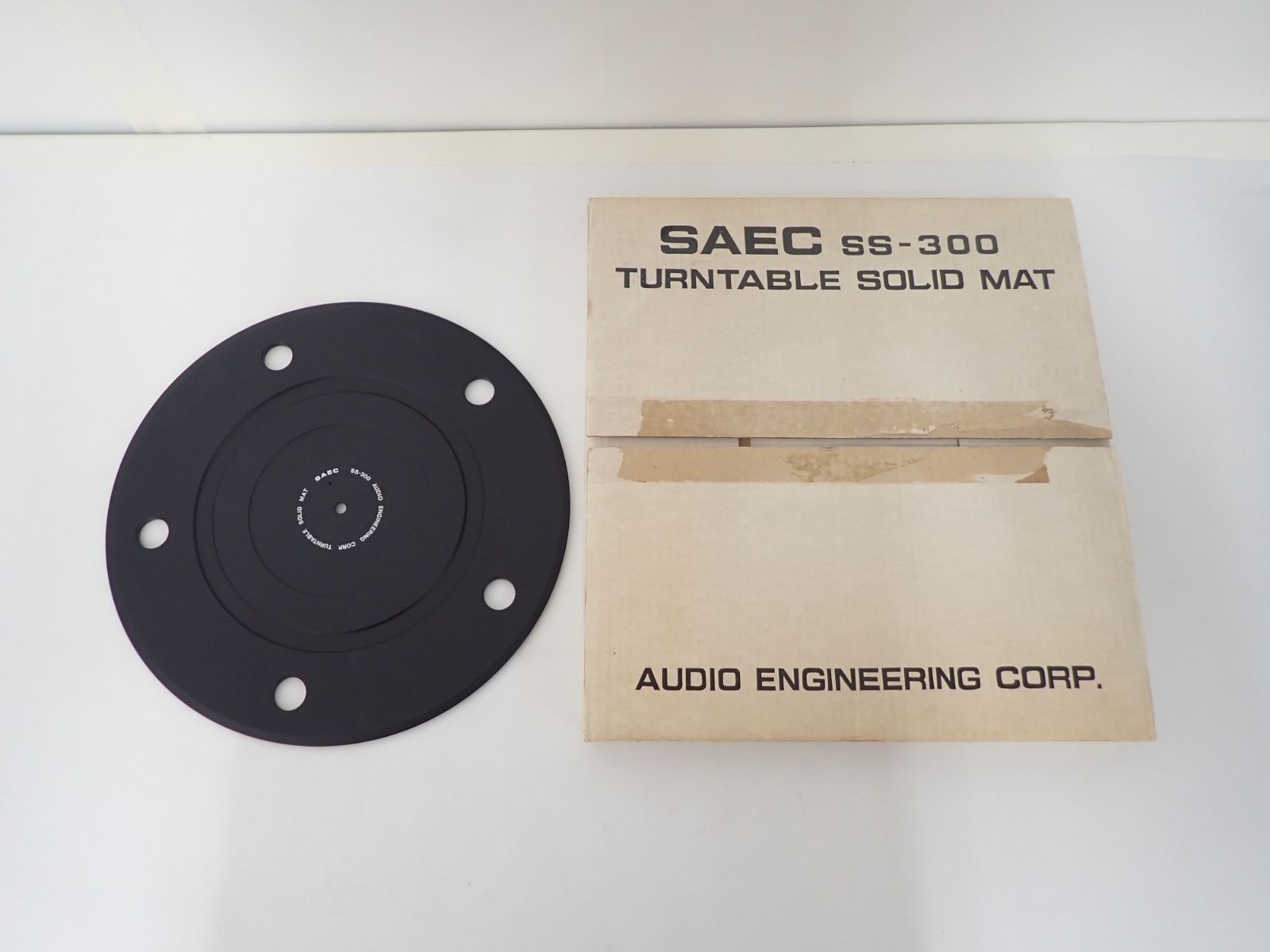 ∴ SAEC サエク SS-300 ターンテーブル ソリッド マット 元