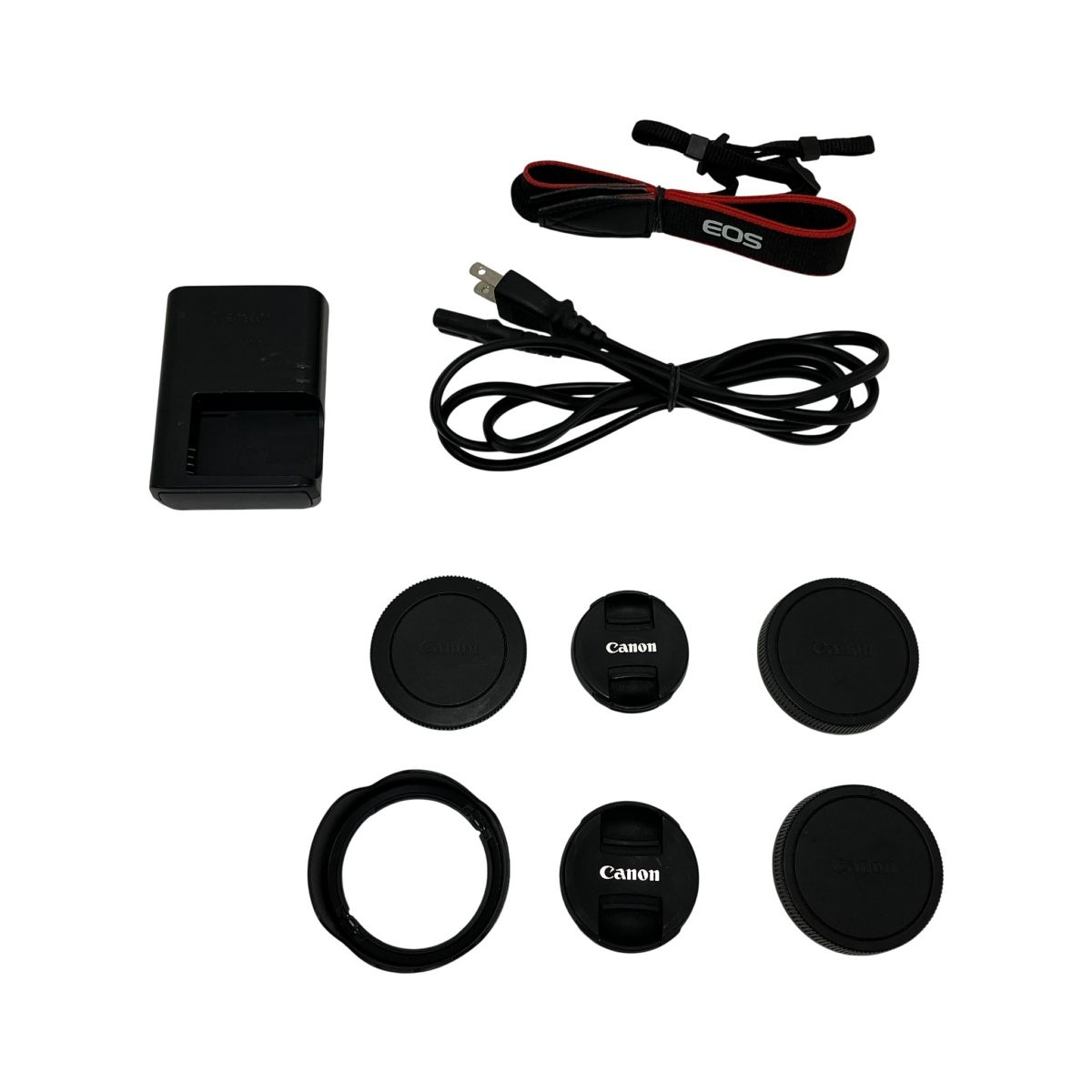 Canon EOS Kiss M50 EF-M 15-45mm F3.5-6.3 22mm F2 ダブルズームキット ブラック キヤノン ミラーレス一眼 カメラ T10596268