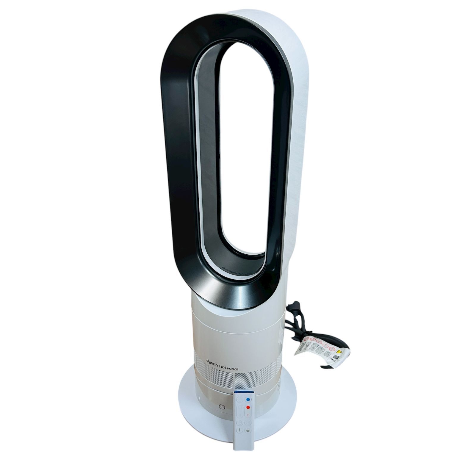 2019年製 Dyson ダイソン ホット クール AM 09 Hot Cool WN ファンヒーター 扇風機 暖房 ホワイト ニッケル