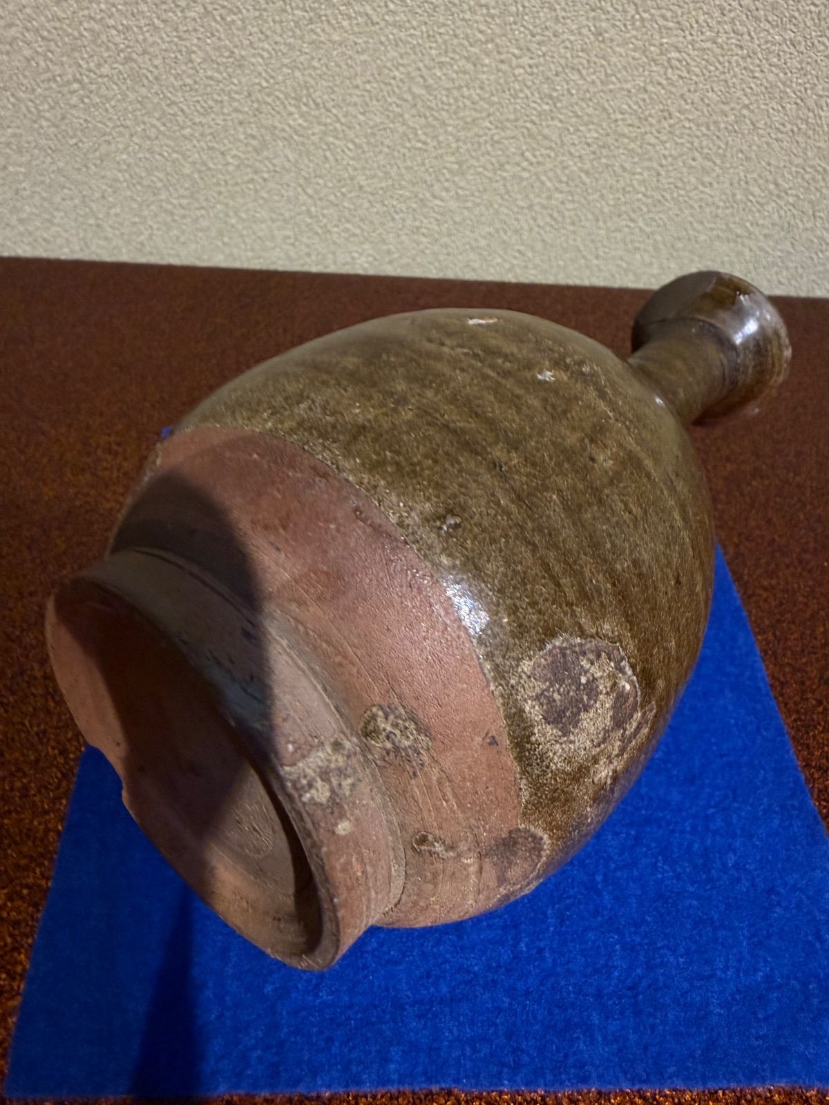 古唐津 青唐津徳利