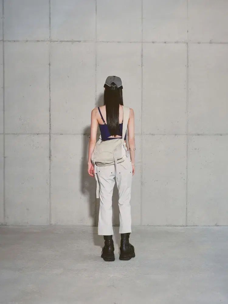  ミスチーフ オックスフォード メイルバッグ ベージュ メッセンジャーバッグ ショルダーバッグ