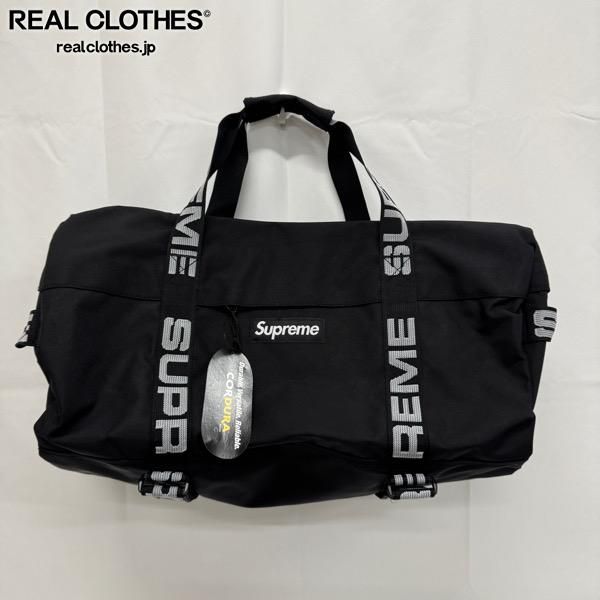 Supreme シュプリーム 18SS Duffle Bag ダッフルバッグ ショルダーバッグ ブラック