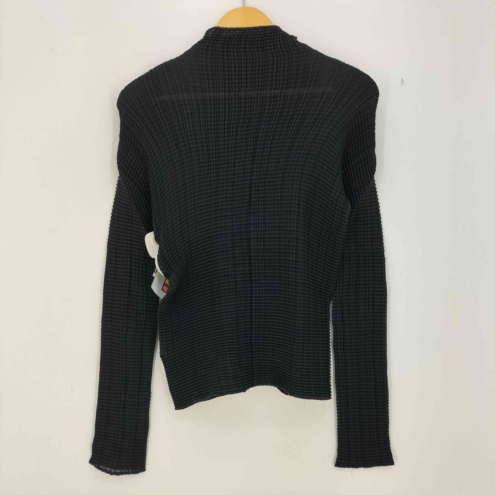 イッセイミヤケフェット ISSEY MIYAKE FETE 16ss ワッフル プリーツ ハイネック カットソー レディース JPN 2
