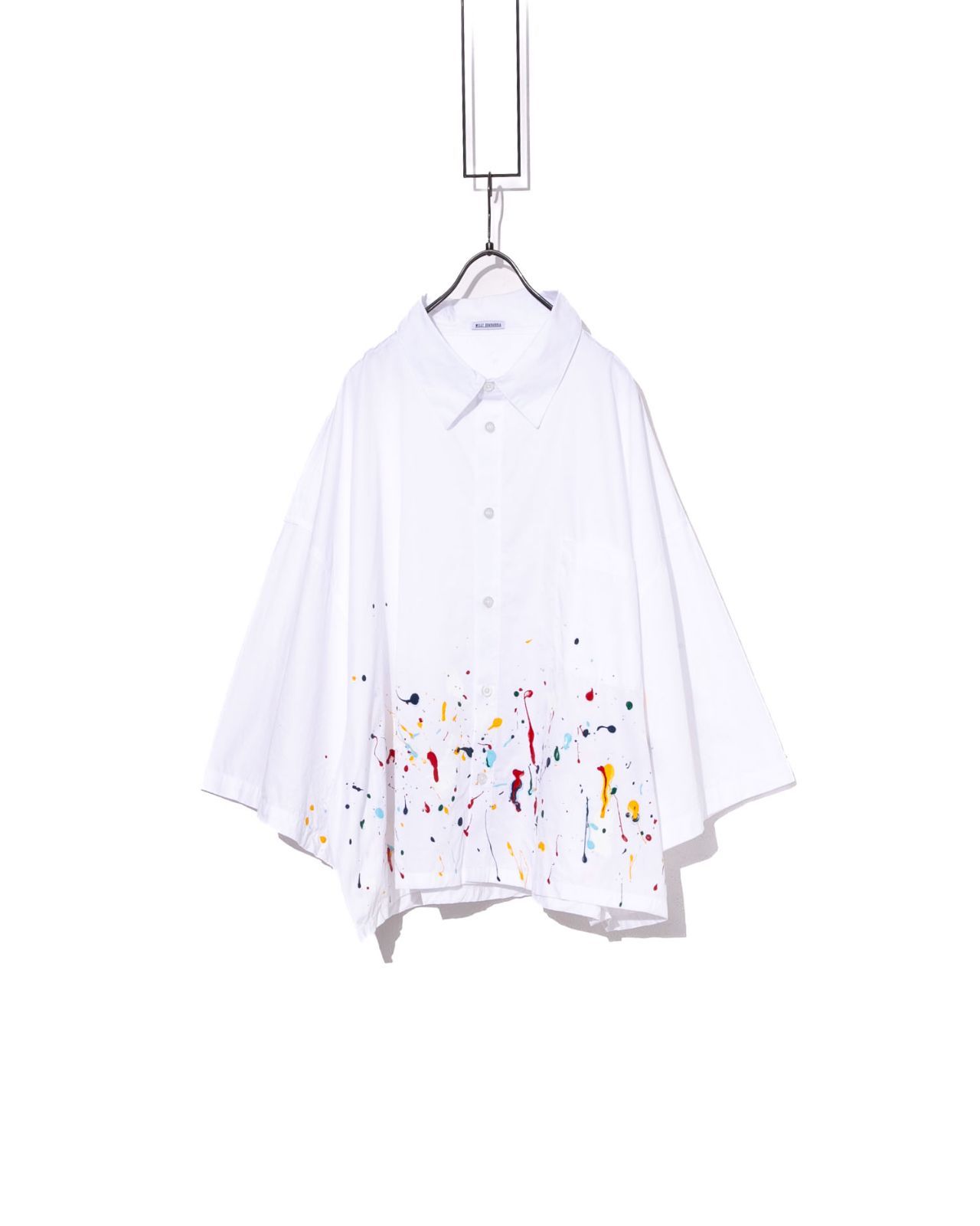 WILLY CHAVARRIA ウィリーチャバリア PAINT PIMA COTTON SHIRTペイント ピマコットン シャツ