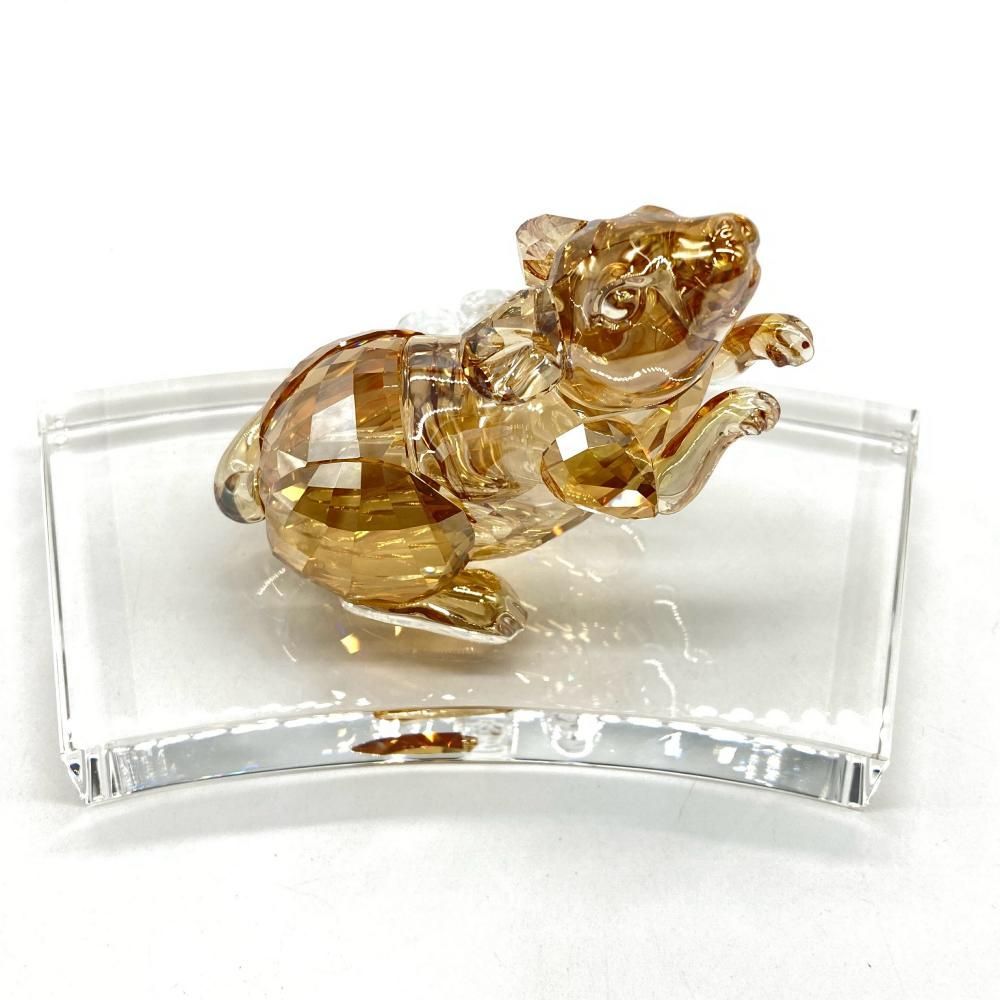 スワロフスキー SWAROVSKI 十二支 マウス オブジェ 置物 5301556