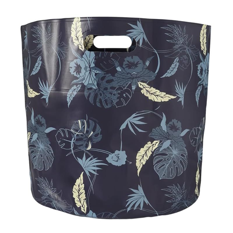 彡TAVARUA タバルア ポータブル バケット 48 L折りたたみ 防水 バケツ 3054 SP BOTANICAL NAVY