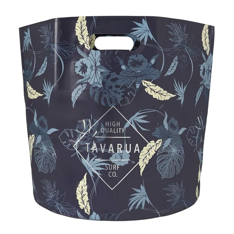 彡TAVARUA タバルア ポータブル バケット 48 L折りたたみ 防水 バケツ 3054 SP BOTANICAL NAVY