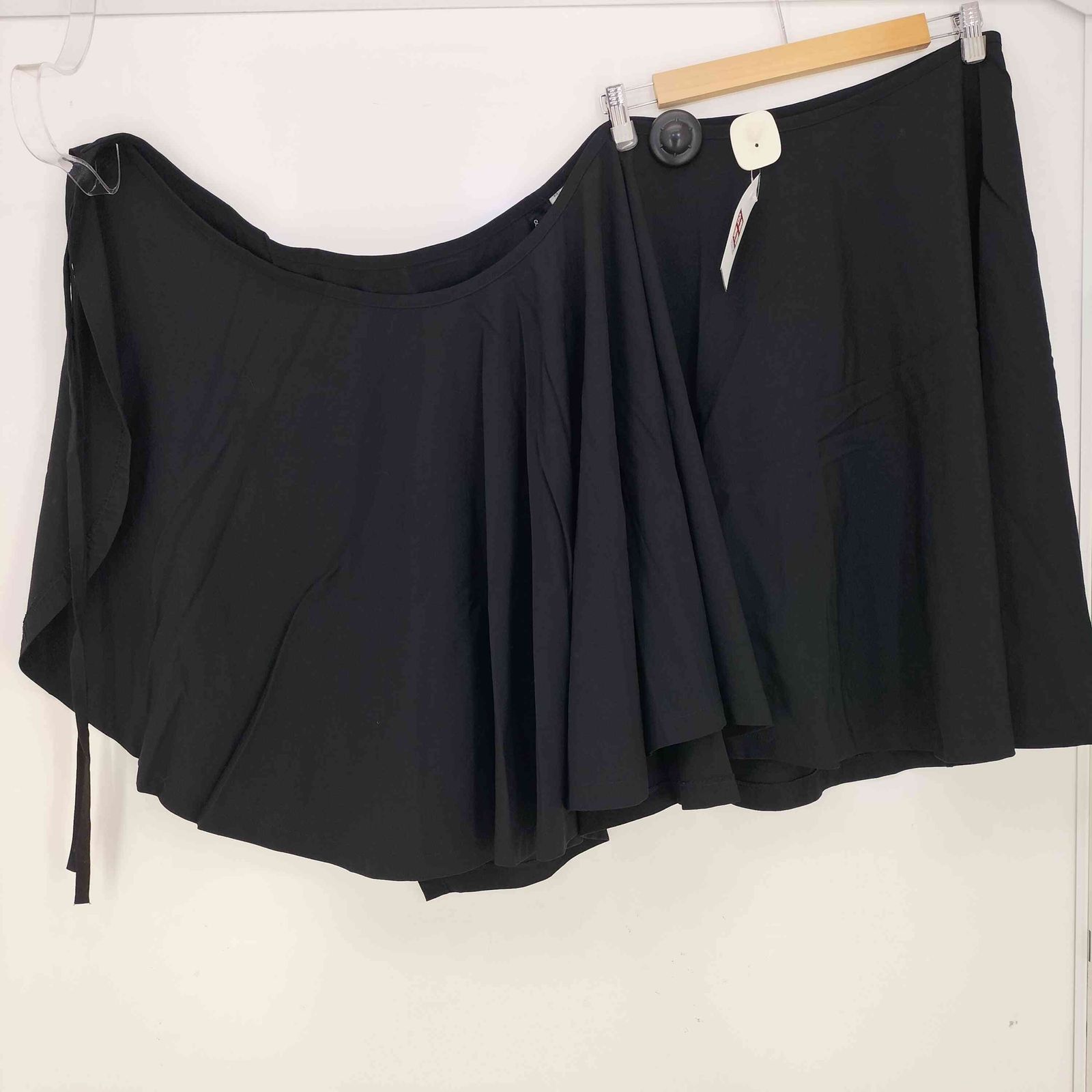 トリココムデギャルソン巻きスカート　ブラック スパンコール トリココムデギャルソン tricot COMME des GARCONS 98aw ウールギャバ