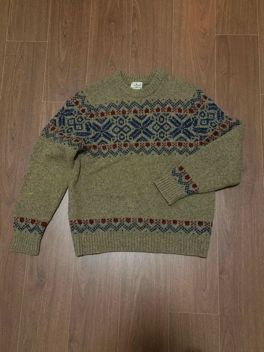 L.L.Bean エルエルビーン ヴィンテージ ノルディック セーター